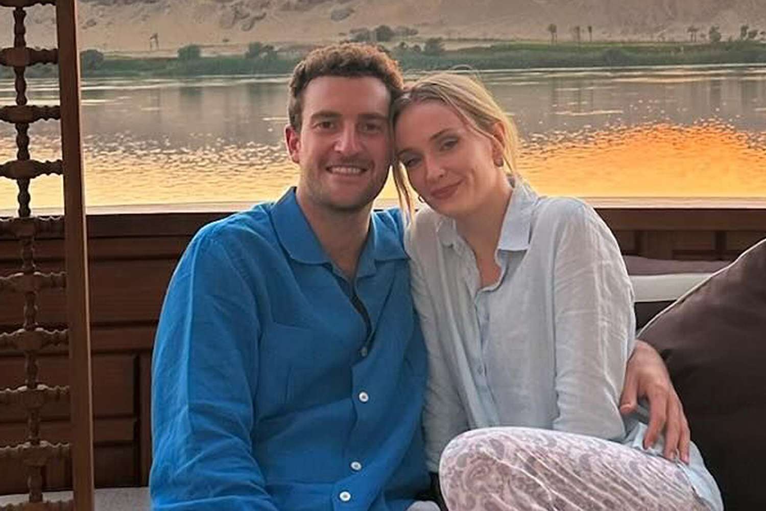 Sophie Turner on Peregrine Pearson’s back at a West Sussex polo match