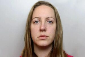 Documentary still or media reaction to Lucy Letby conviction